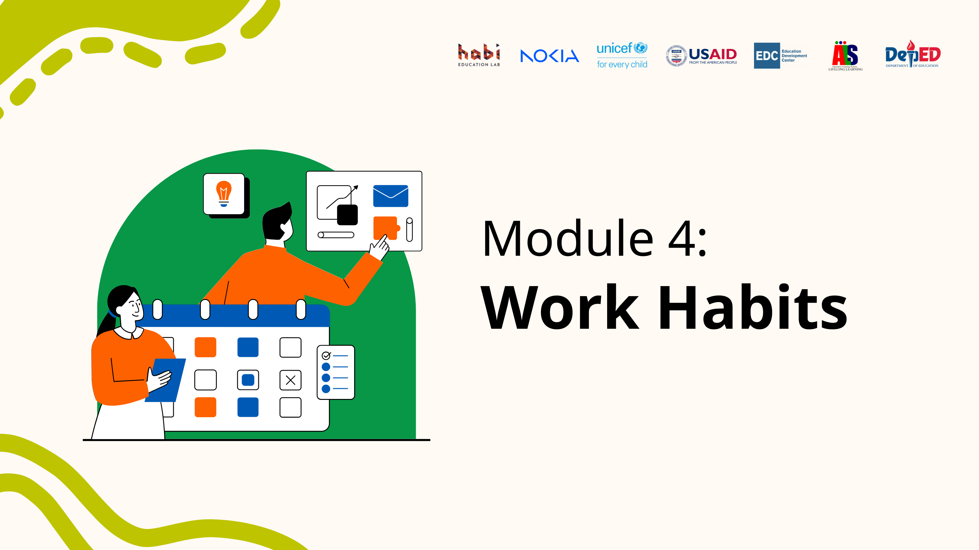 ICT4ALS Module 4: Work Habits