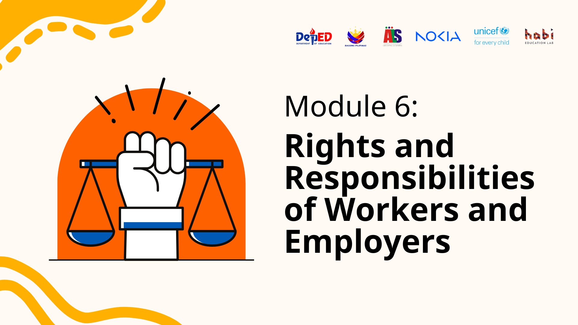 ICT4ALS Module 6: Rights and Responsibilities of Workers and Employers