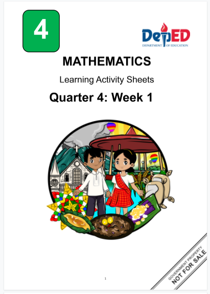 MATHEMATICS QUARTER 4 MODULE 1