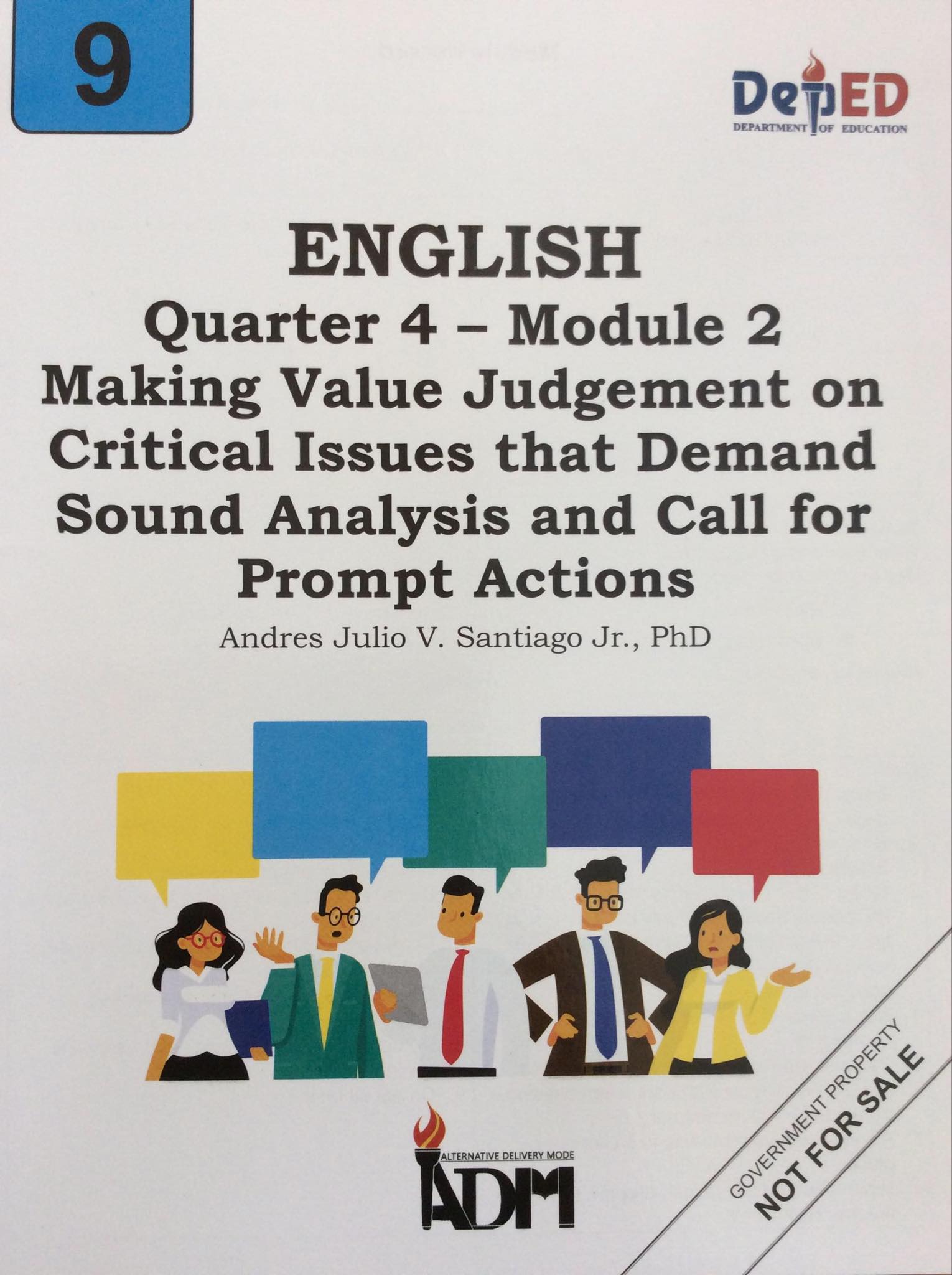 ENGLISH 9 QUARTER 4 MODULE 2